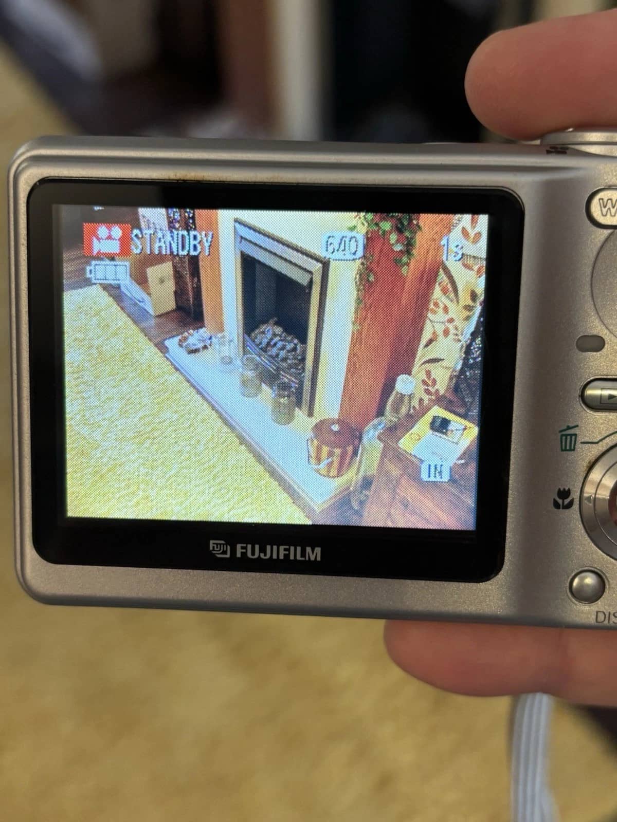 Fujifilm f460 Digital Cameras Silver Used - Good Body Only