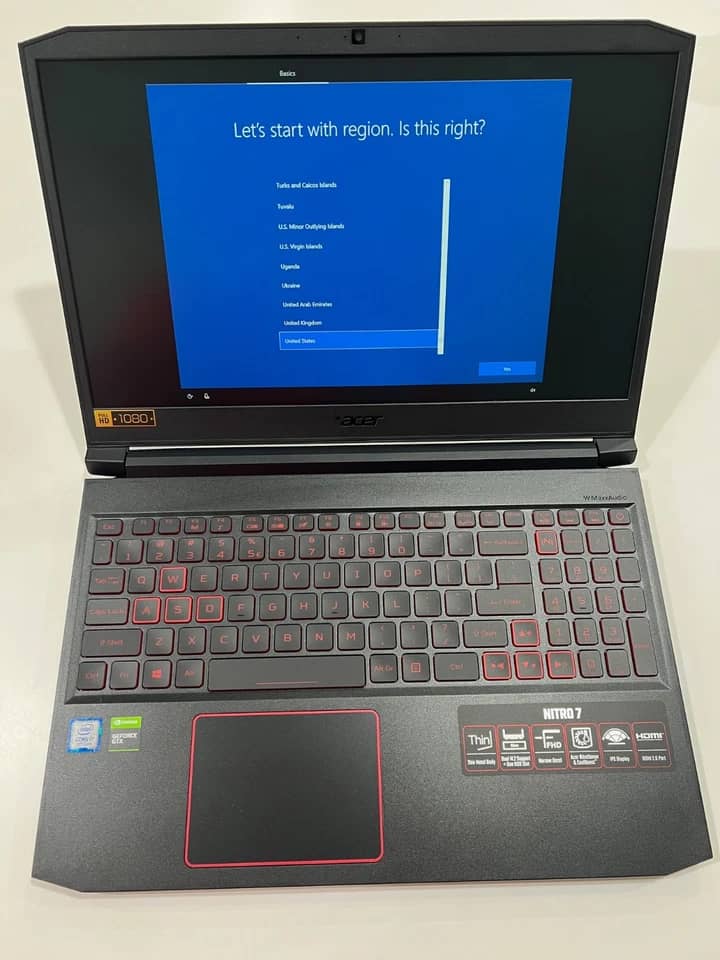 Acer AN715-51-70TG Computers Used - Good