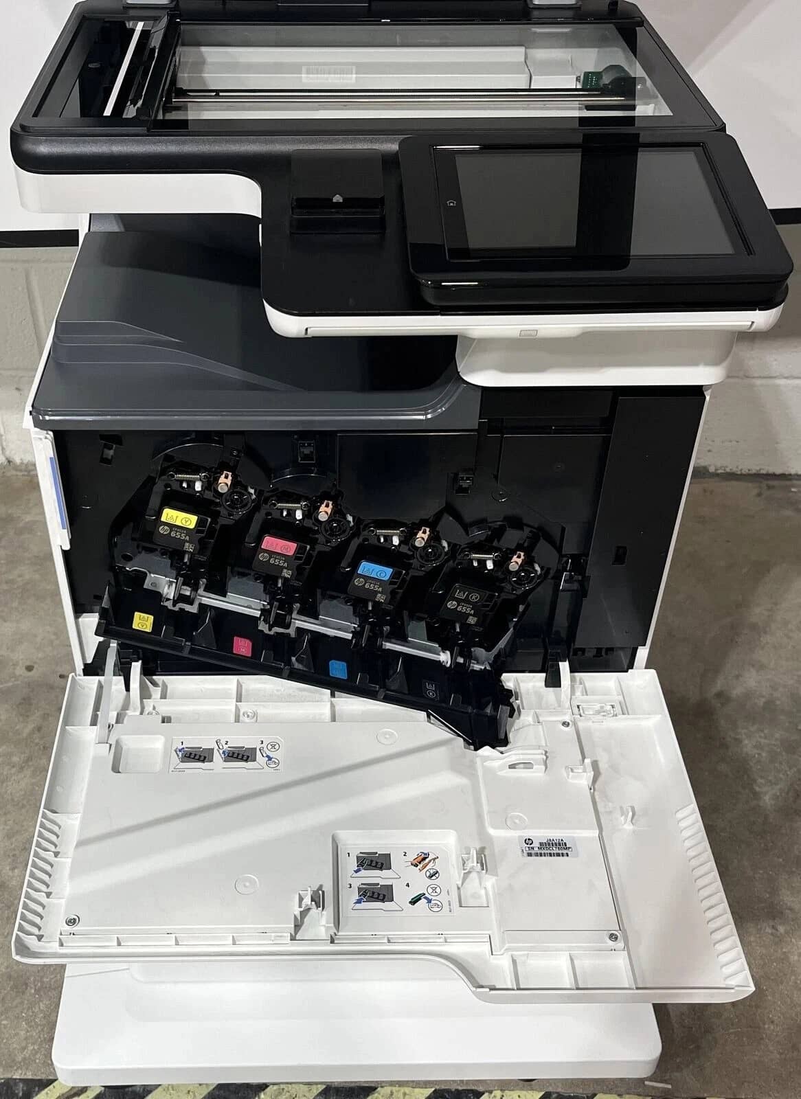 HP Color LaserJet Enterprise Flow MFP M681 Printers Used - Good