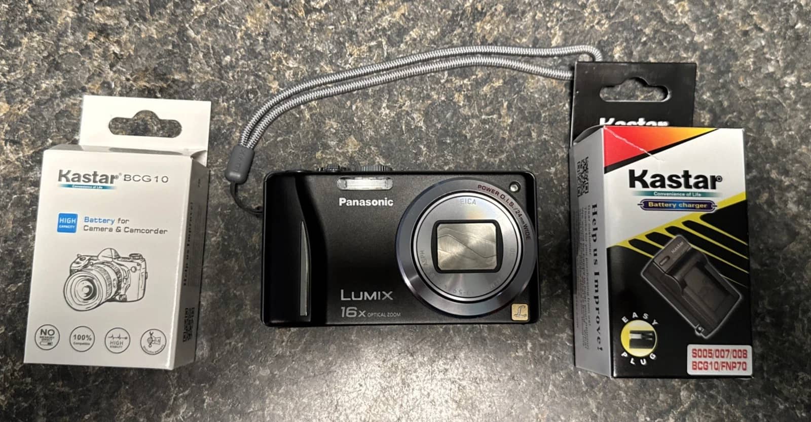 Panasonic LUMIX ZS8 Digital Cameras Silver Used - Very Good Body Only