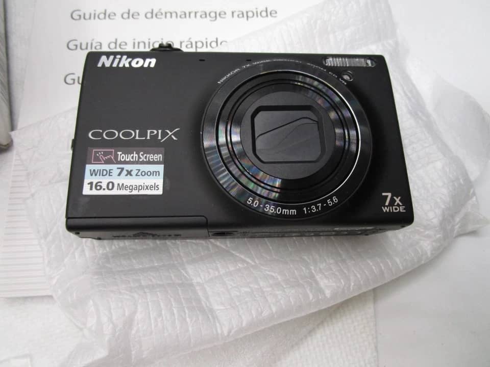 Nikon COOLPIX S6100 Digital Cameras Silver New Body Only