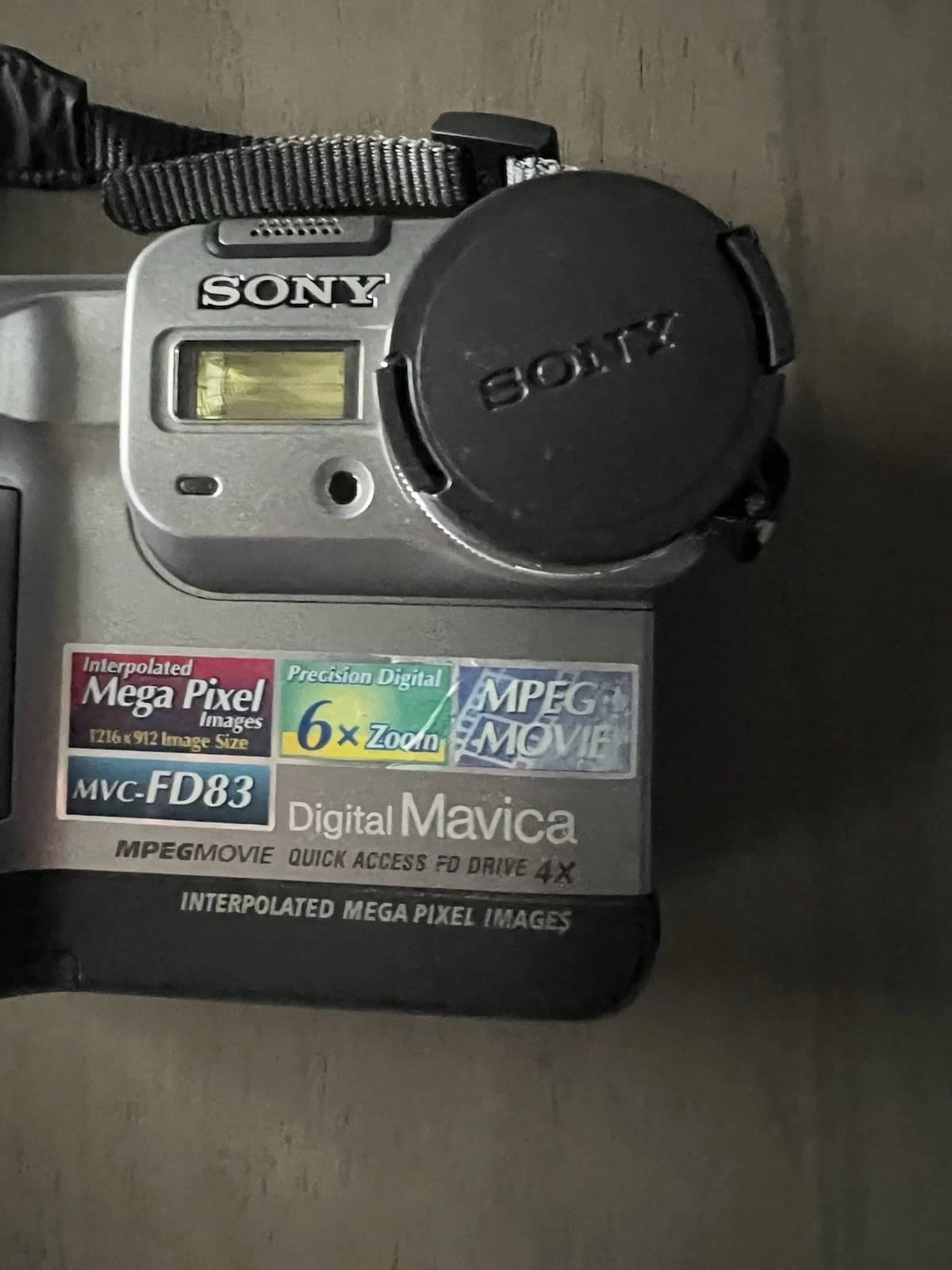Sony MVC-FD83 Digital Cameras Silver Used - Good Body Only