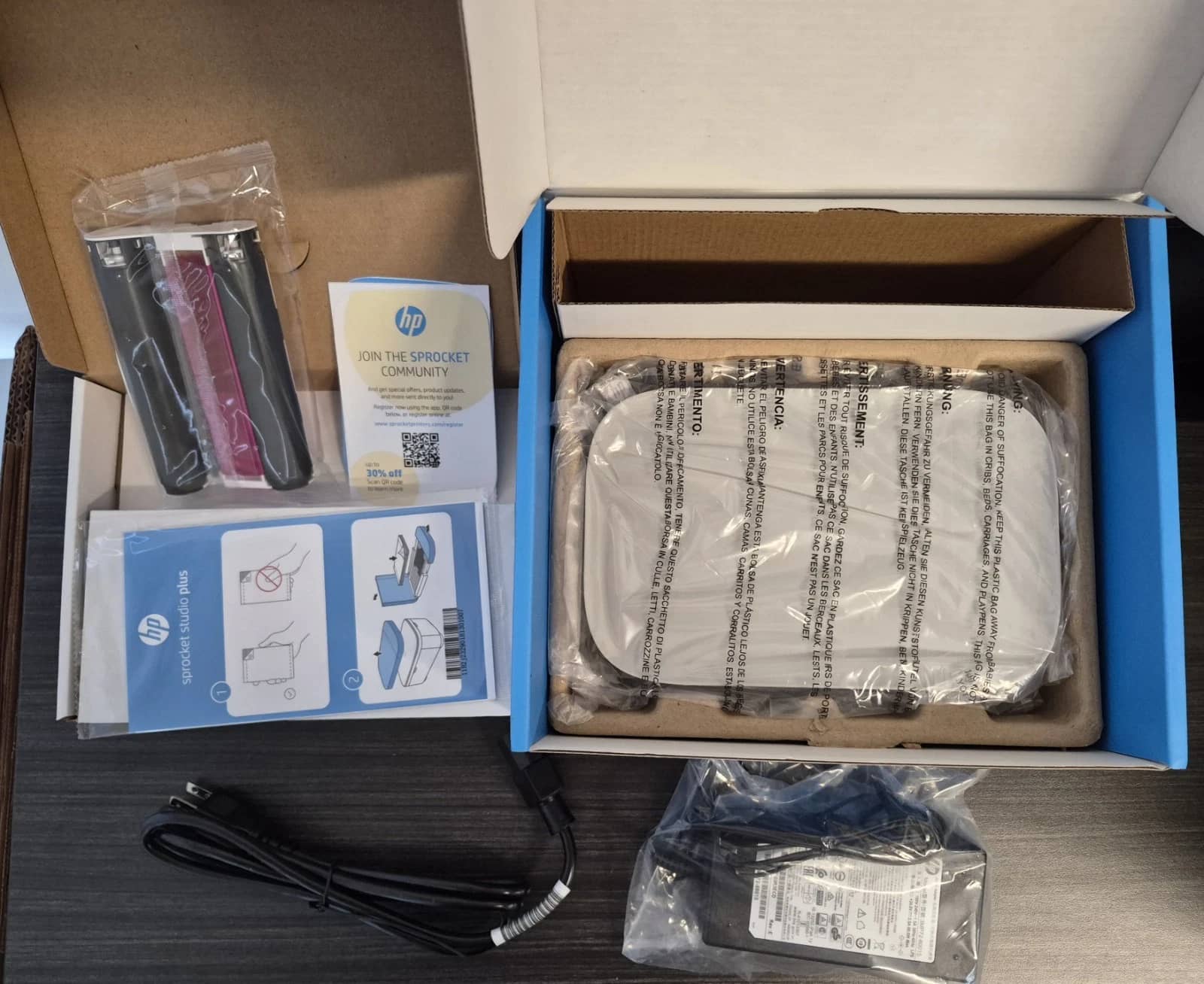 HP Sprocket Studio Plus WiFi Printers New