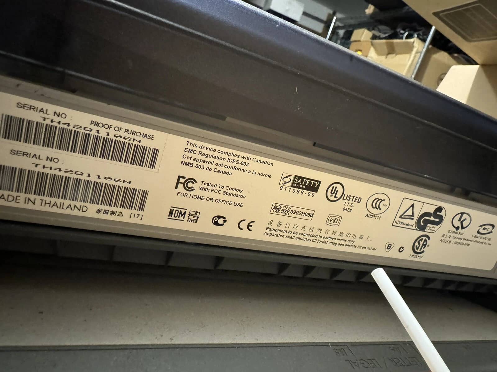 HP Color Inkjet Printer cp1700 Series Printers Used - Good