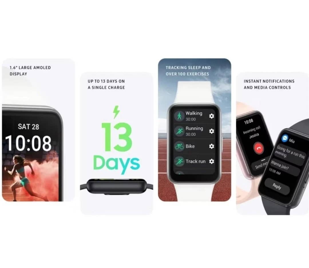 Samsung Samsung Galaxy FIT 3 Smartwatches Gray 40mm New