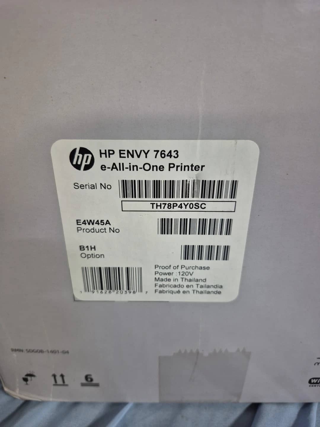 HP 7643 Printers New