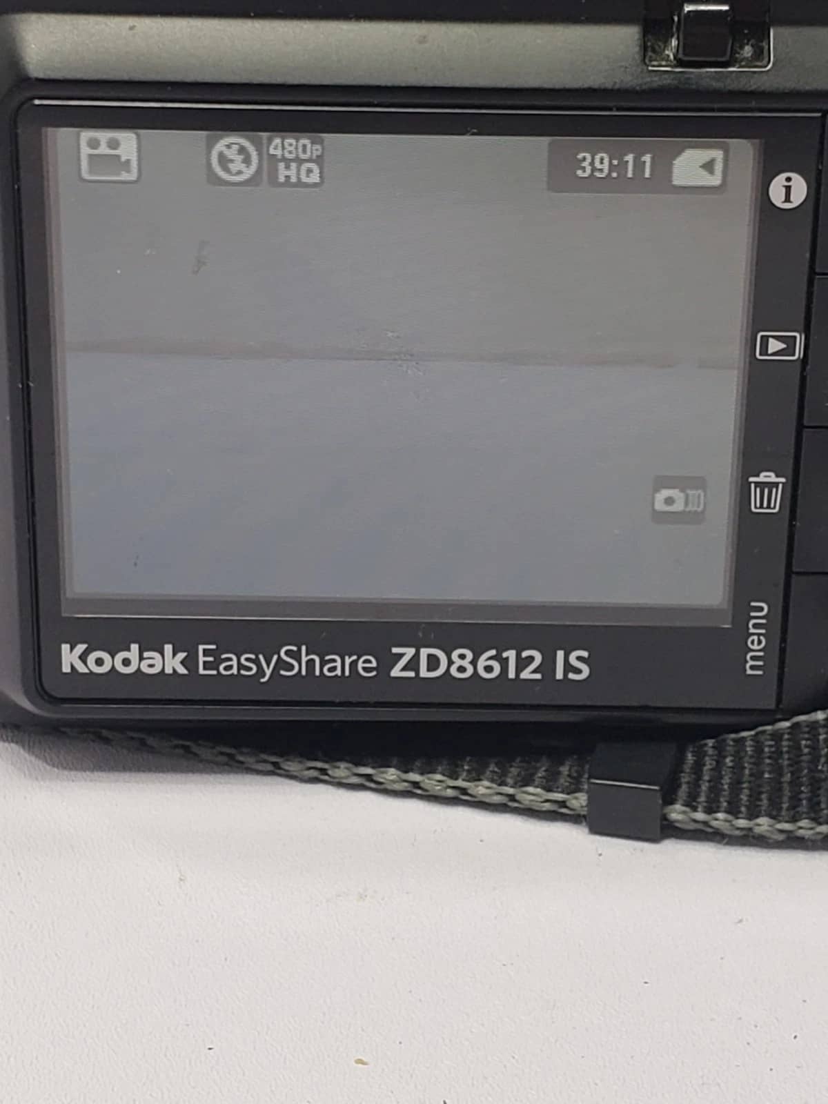 Kodak Z8612 IS Digital Cameras Black Used - Good Body Only