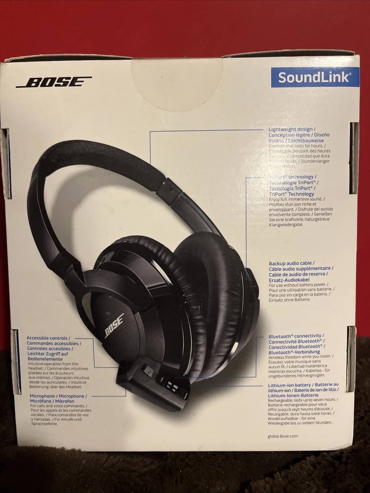 Bose Soundlink AE2W Headphones & Earbuds Black New
