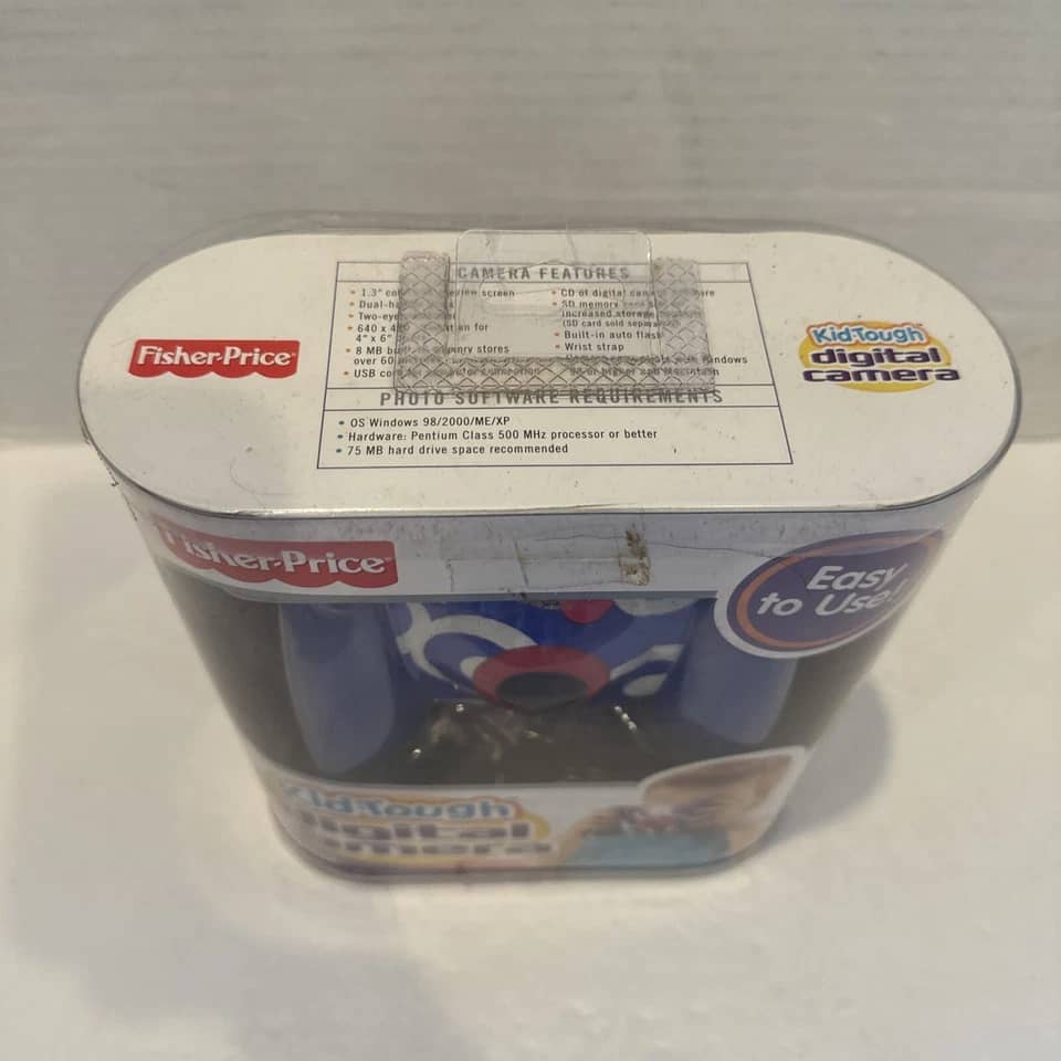 Fisher-Price J8209 Digital Cameras Blue New Body Only