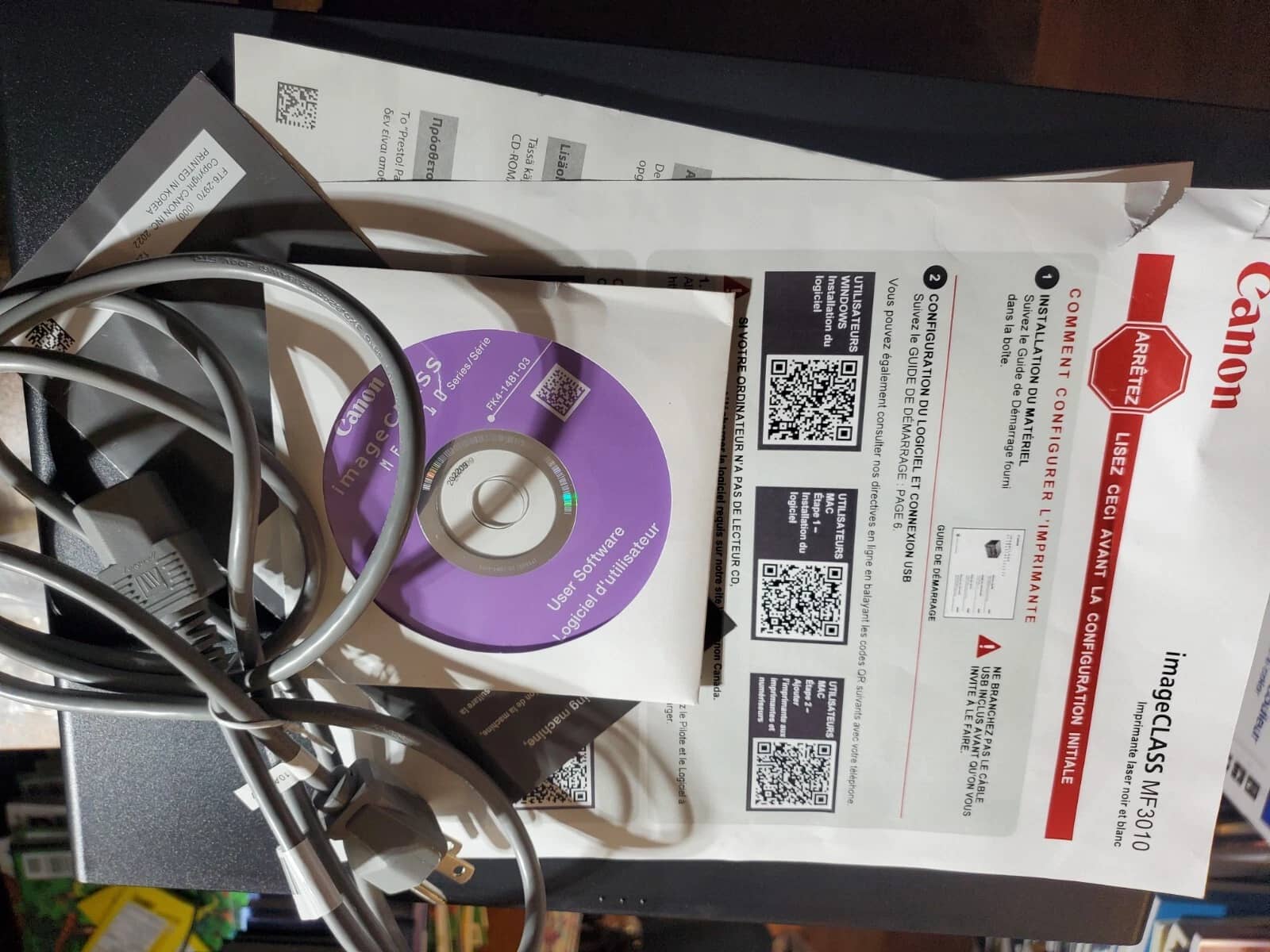 Canon imageCLASS MF3010 VP Printers New