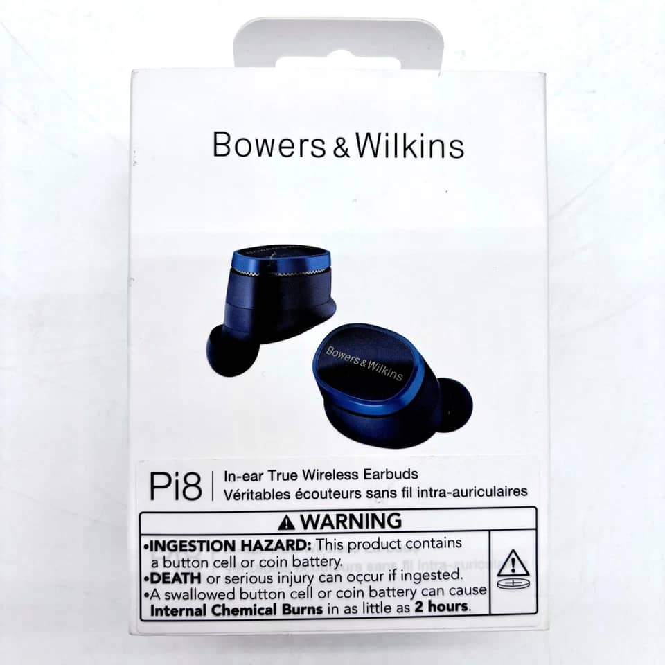 Bowers & Wilkins Pi8 Headphones & Earbuds Blue New