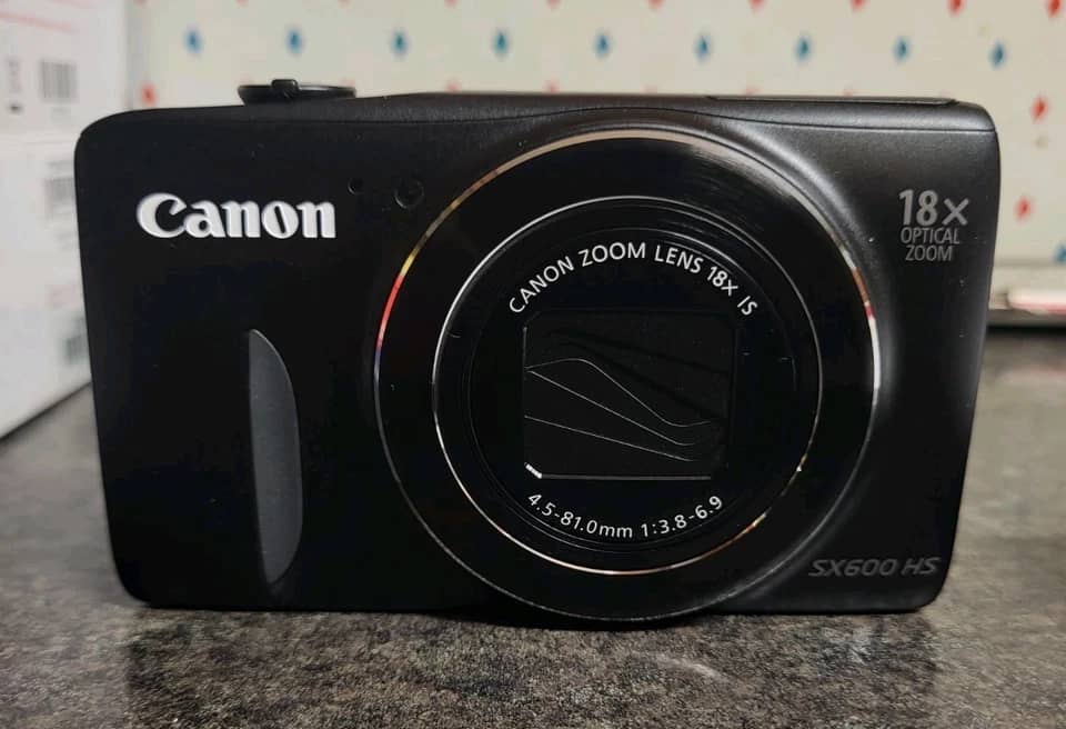 Canon PowerShot SX600 HS Digital Cameras Red Used - Good Body Only