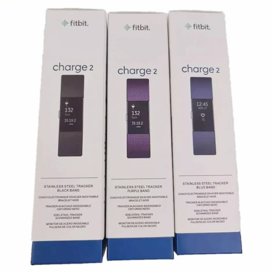 Fitbit Fitbit Charge 2 Smartwatches Black 24mm New