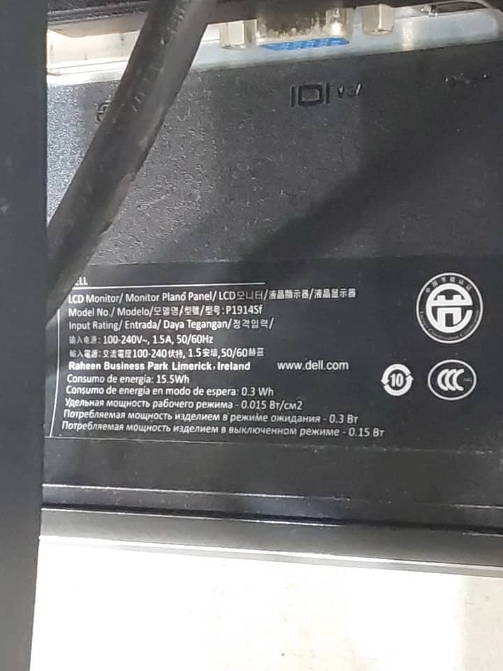 Dell P1914S Monitors