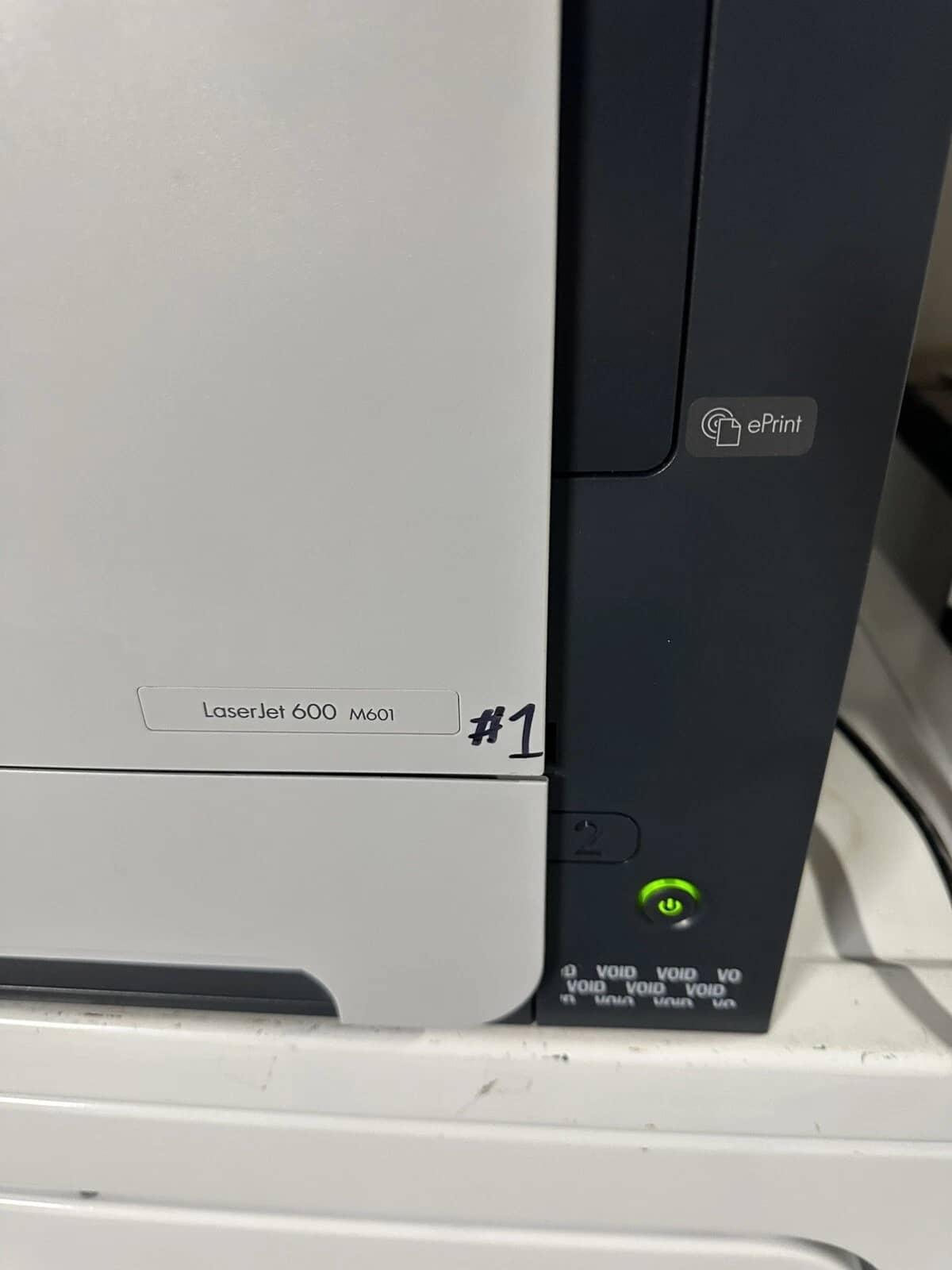 HP Laserjet M601 Printers Used - Good