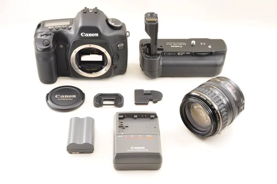 Canon EOS 5D Digital Cameras Black Refurbished - Excellent Body Only