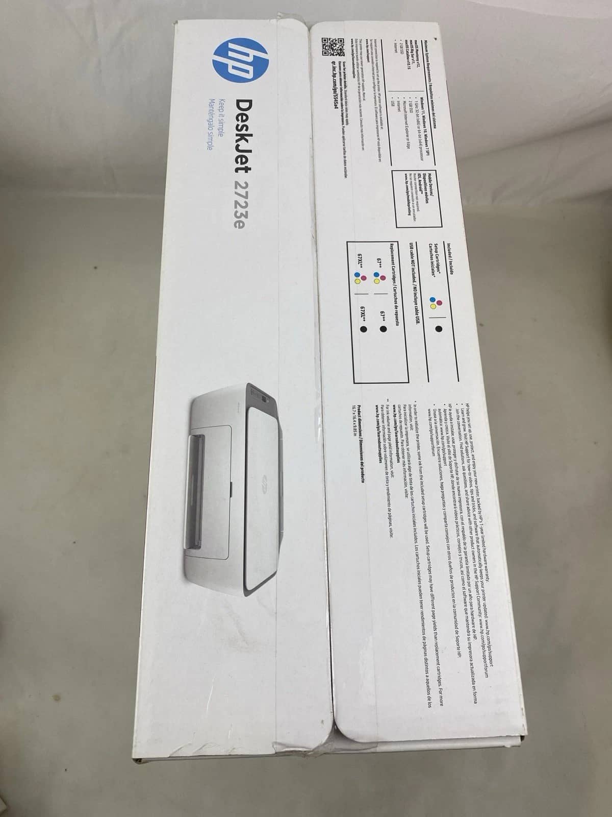 HP DeskJet 2723E Printers New