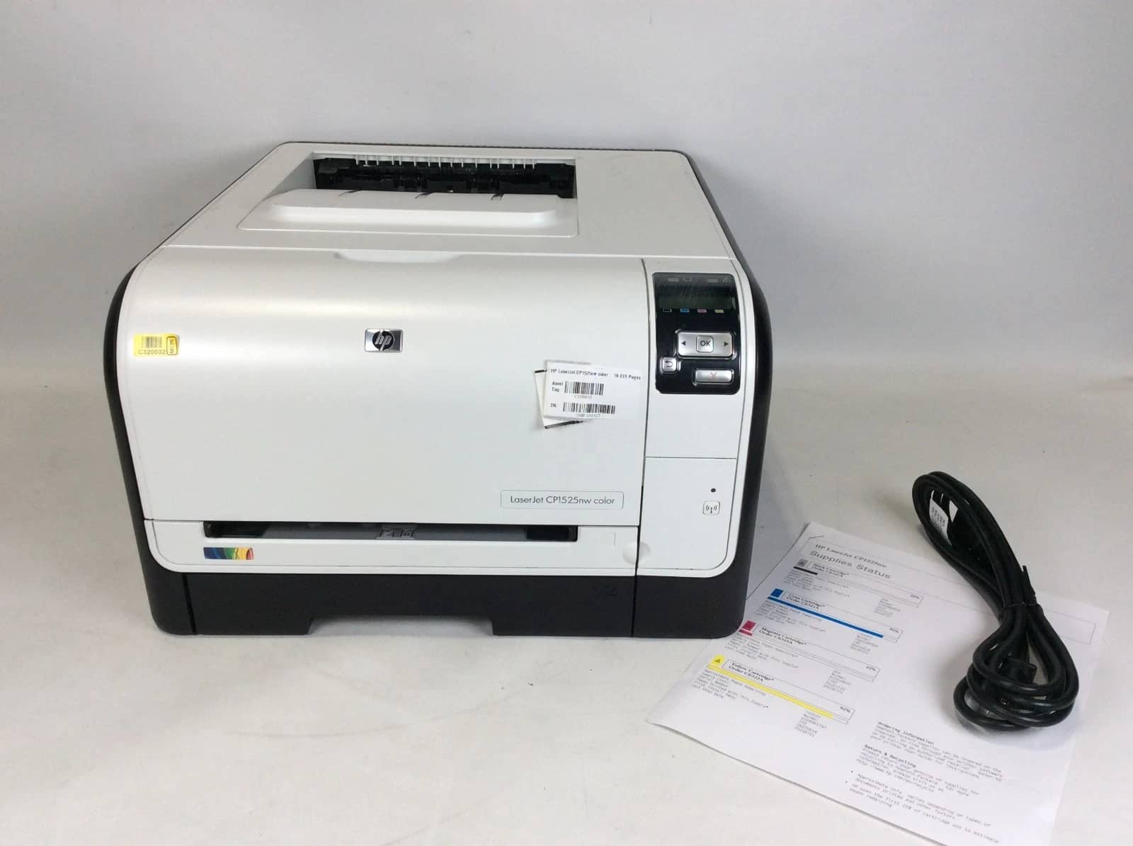 HP LaserJet CP1525nw Printers Used - Good