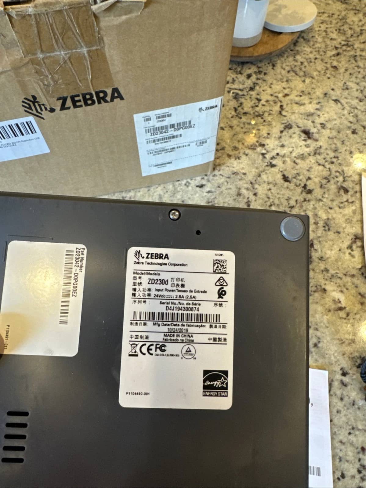 Zebra ZD230 Printers New