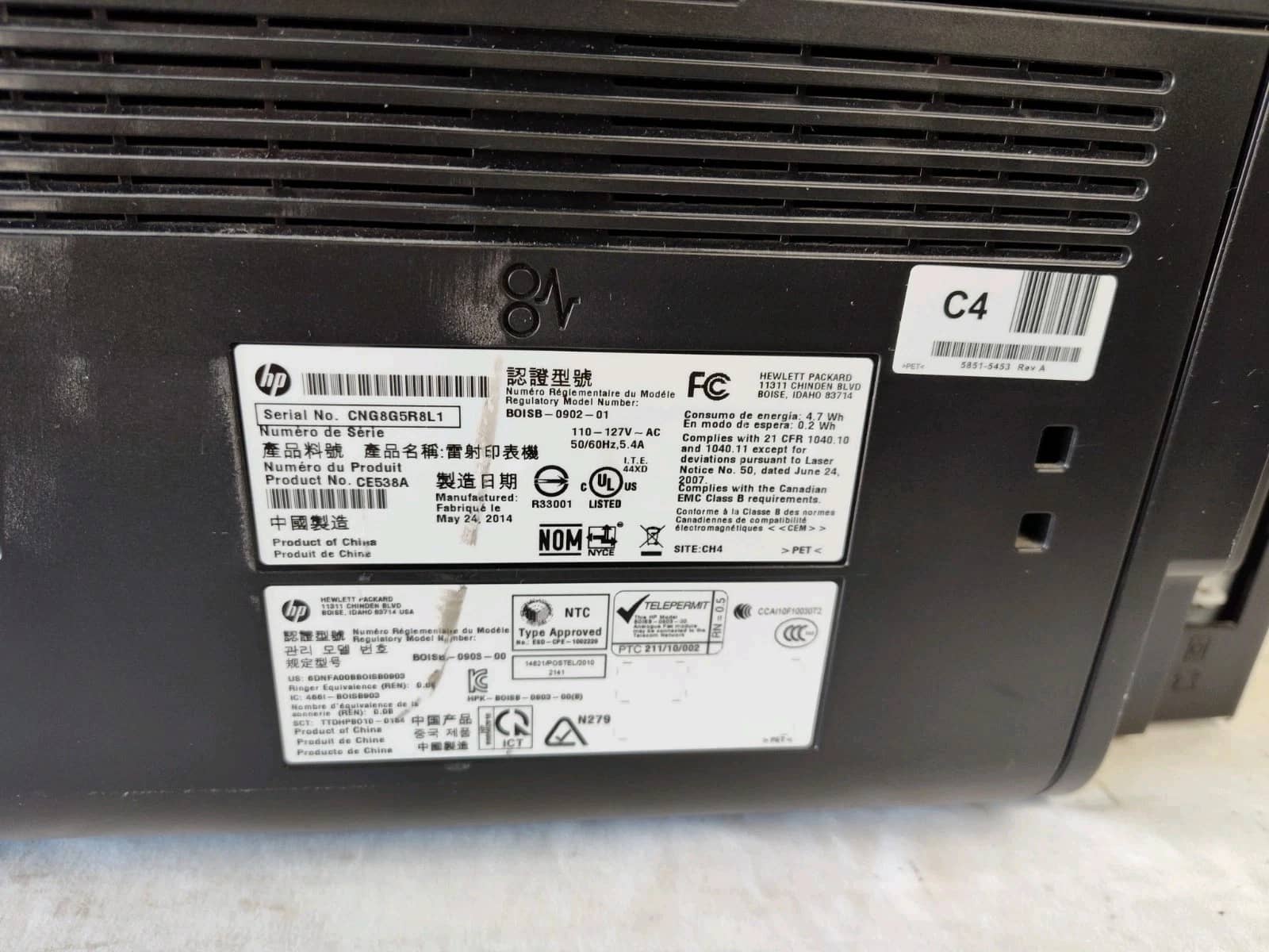 HP M1536dnf Printers Refurbished - Excellent