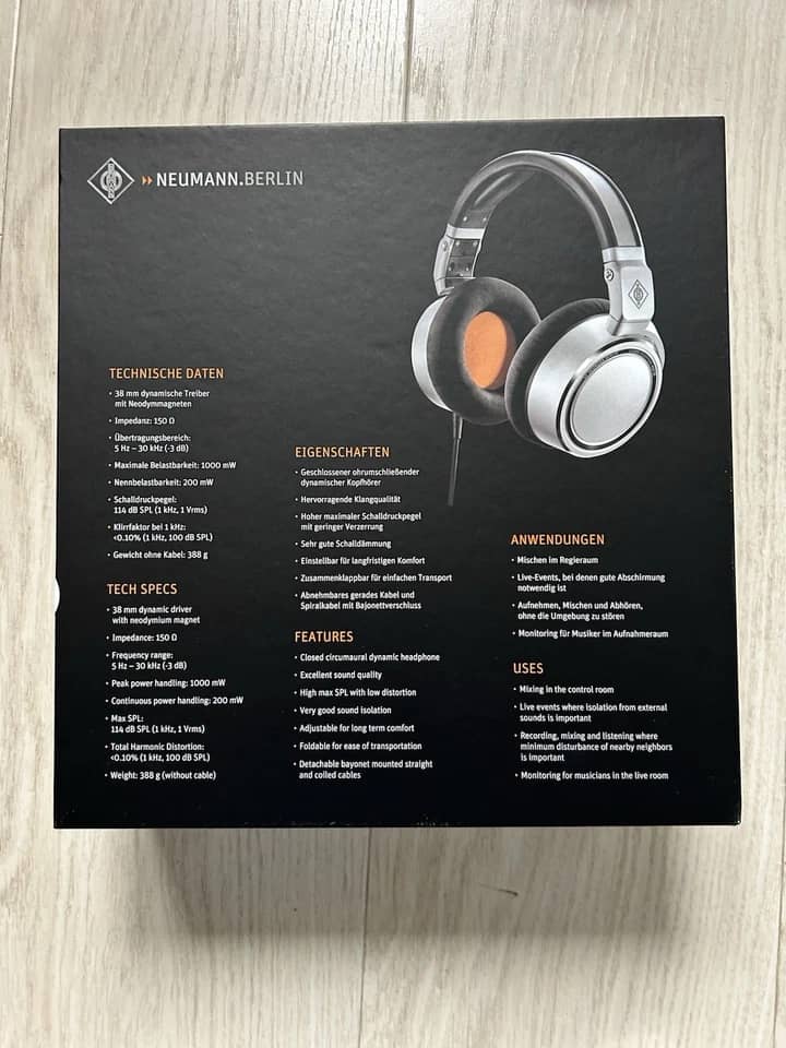 Neumann Studio Headphones & Earbuds 