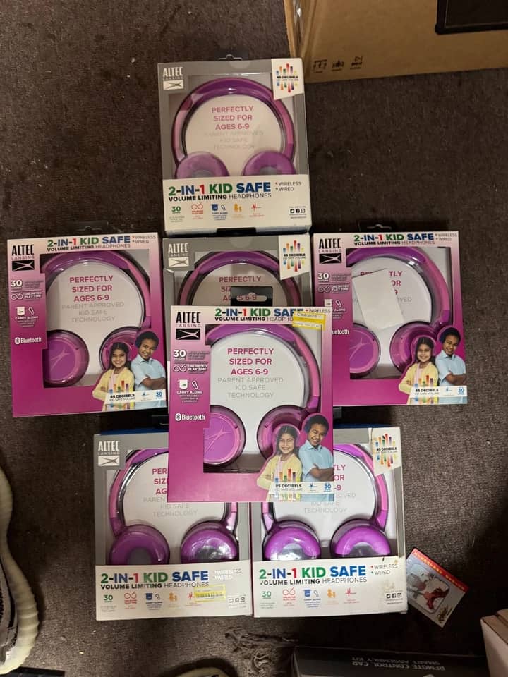 Altec Lansing MZX4410 Headphones & Earbuds Blue Open-Box Excellent