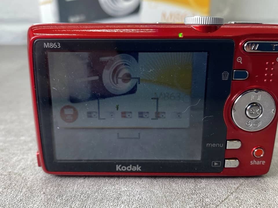 Kodak M863 Digital Cameras Silver New Body Only