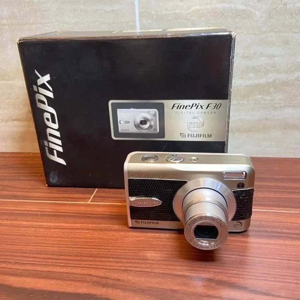 Fujifilm FinePix F30 Digital Cameras Silver New Body Only