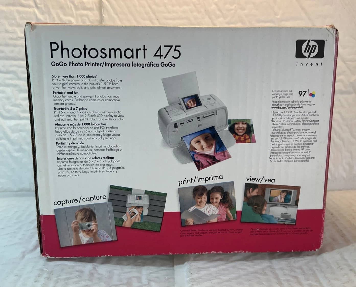 HP Photosmart 475 Printers New