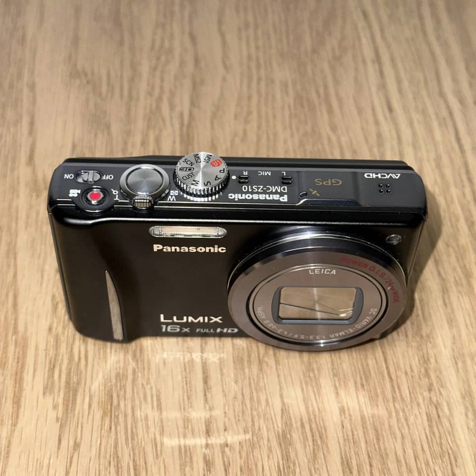 Panasonic LUMIX ZS10 Digital Cameras Black New Body Only