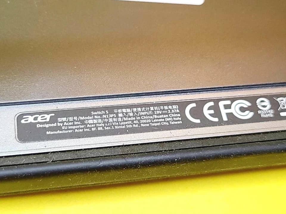 Acer Switch 5 Computers Used - Good