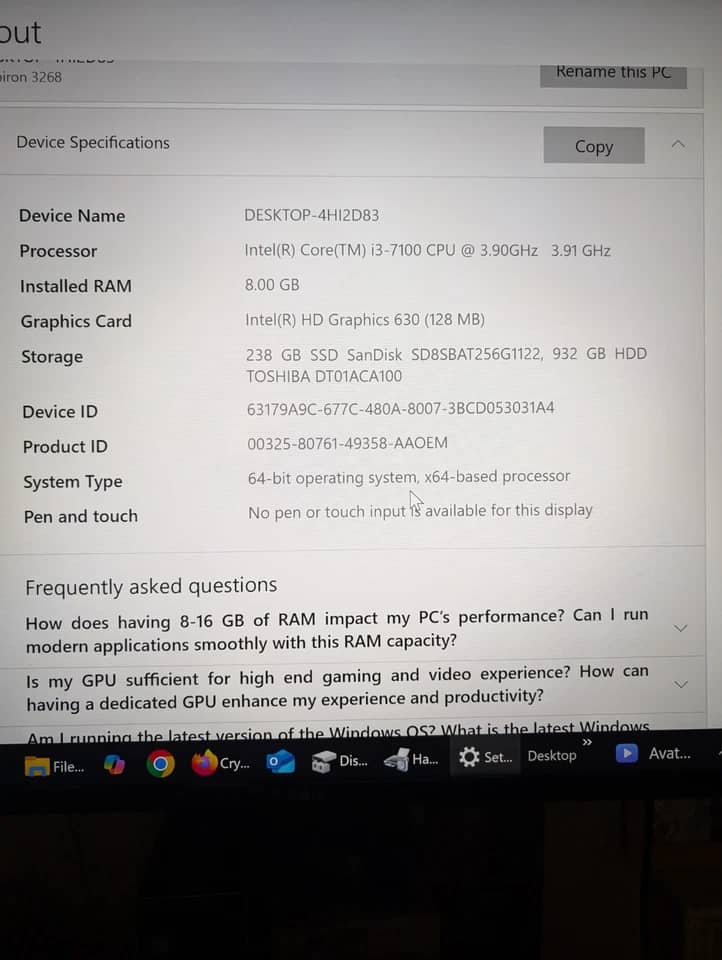 Dell Inspiron 3000 Computers