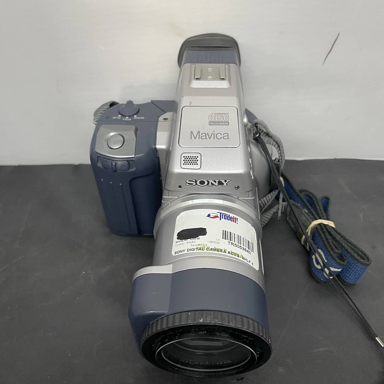 Sony MVC-CD1000 Digital Cameras Silver Used - Good Body Only