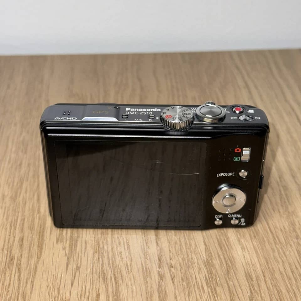 Panasonic LUMIX ZS10 Digital Cameras Black New Body Only