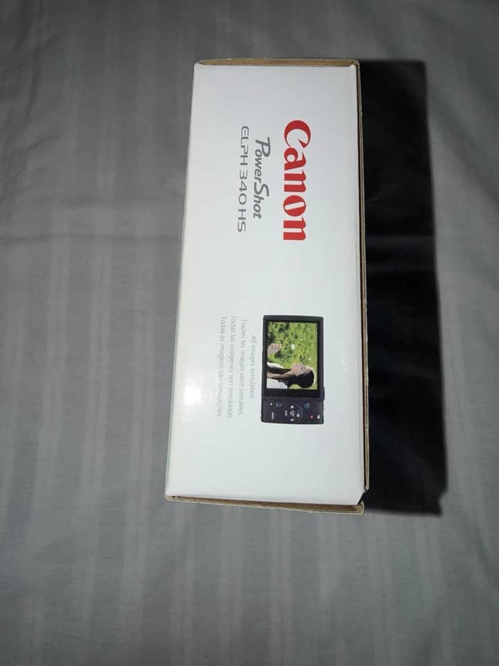 Canon PowerShot ELPH 340 HS Digital Cameras Silver New Body Only