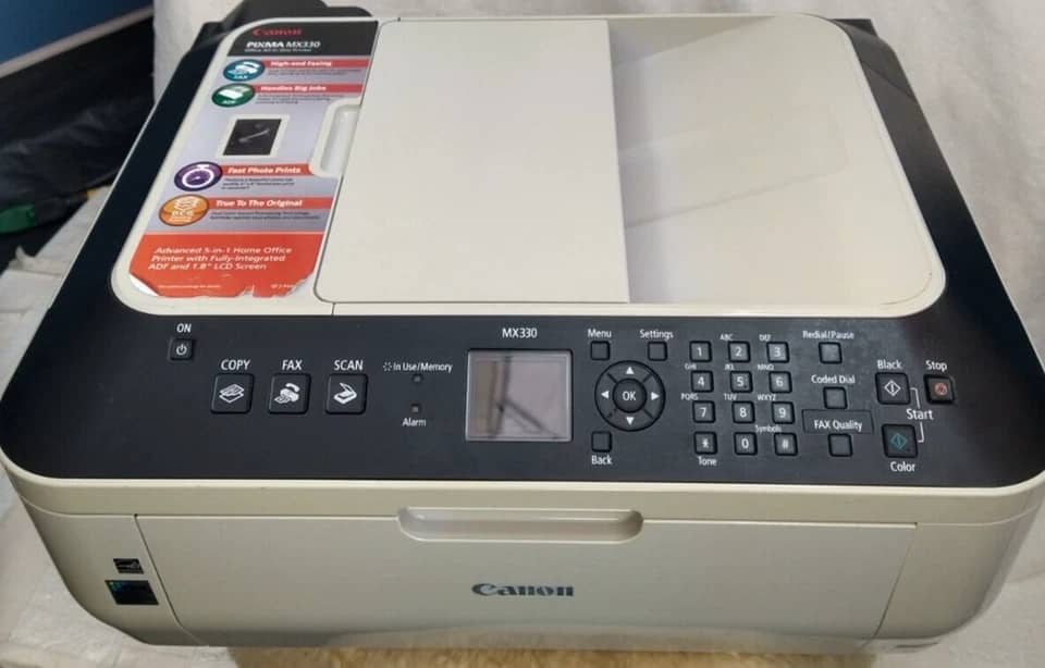 Canon Mx330 Printers Used - Good