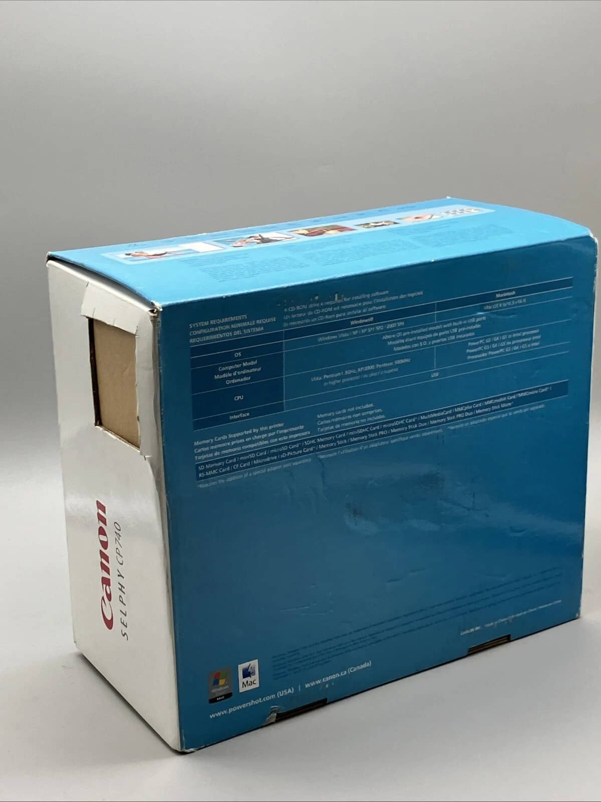 Canon SELHPY CP740 Printers Open-Box Excellent