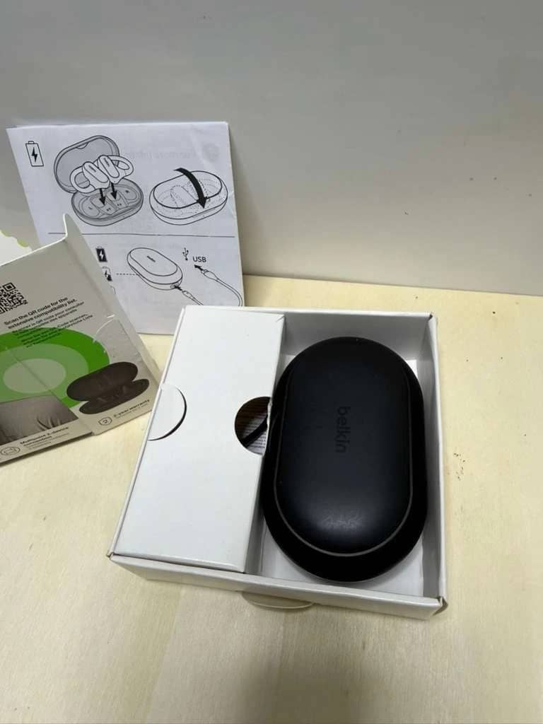 Belkin SoundForm ClearFit Headphones & Earbuds Black New