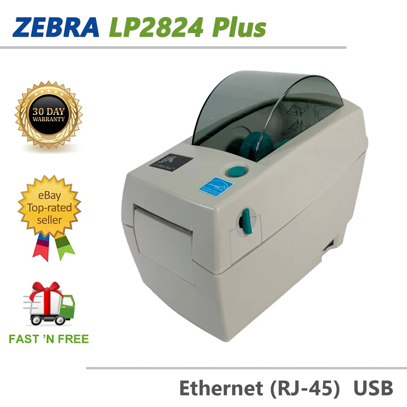 Zebra LP2824 Plus Printers New