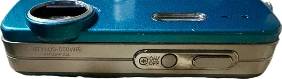 OM SYSTEM Stylus 550WP Digital Cameras Black New Body Only