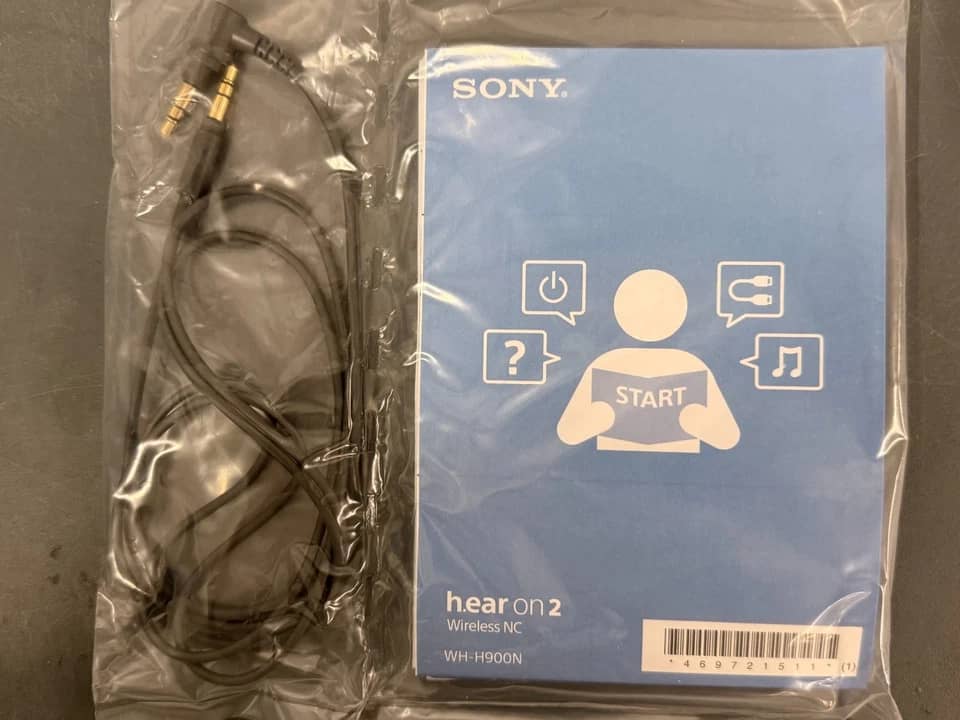 Sony WH-H900N Headphones & Earbuds Black New