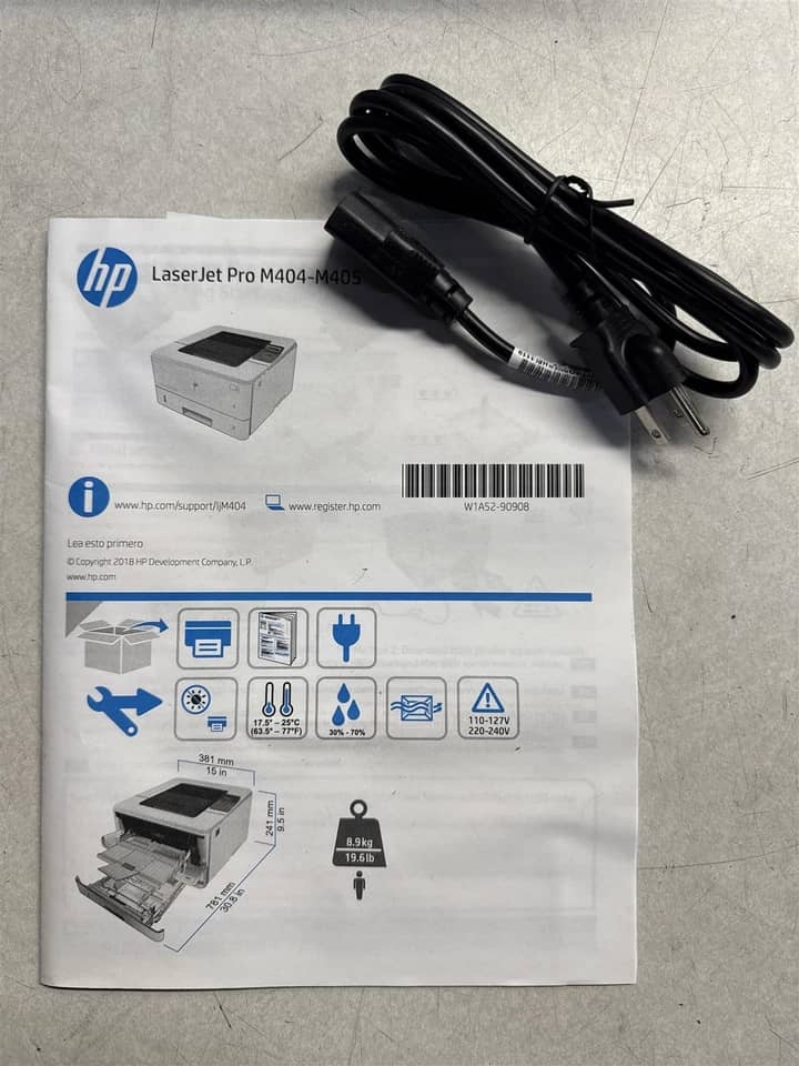 HP m404n Printers Refurbished - Excellent