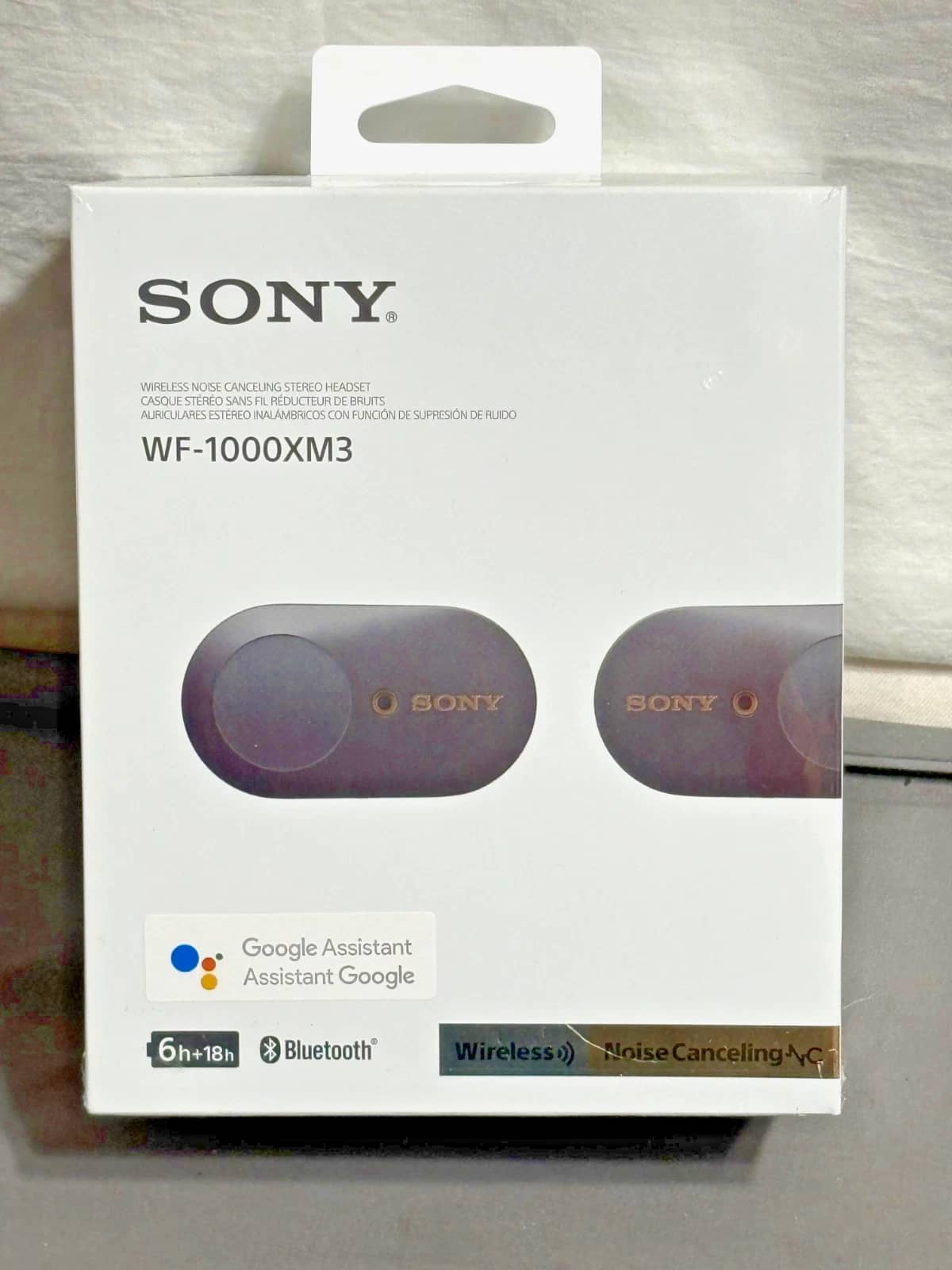Sony WF-1000XM3 Headphones & Earbuds Silver New