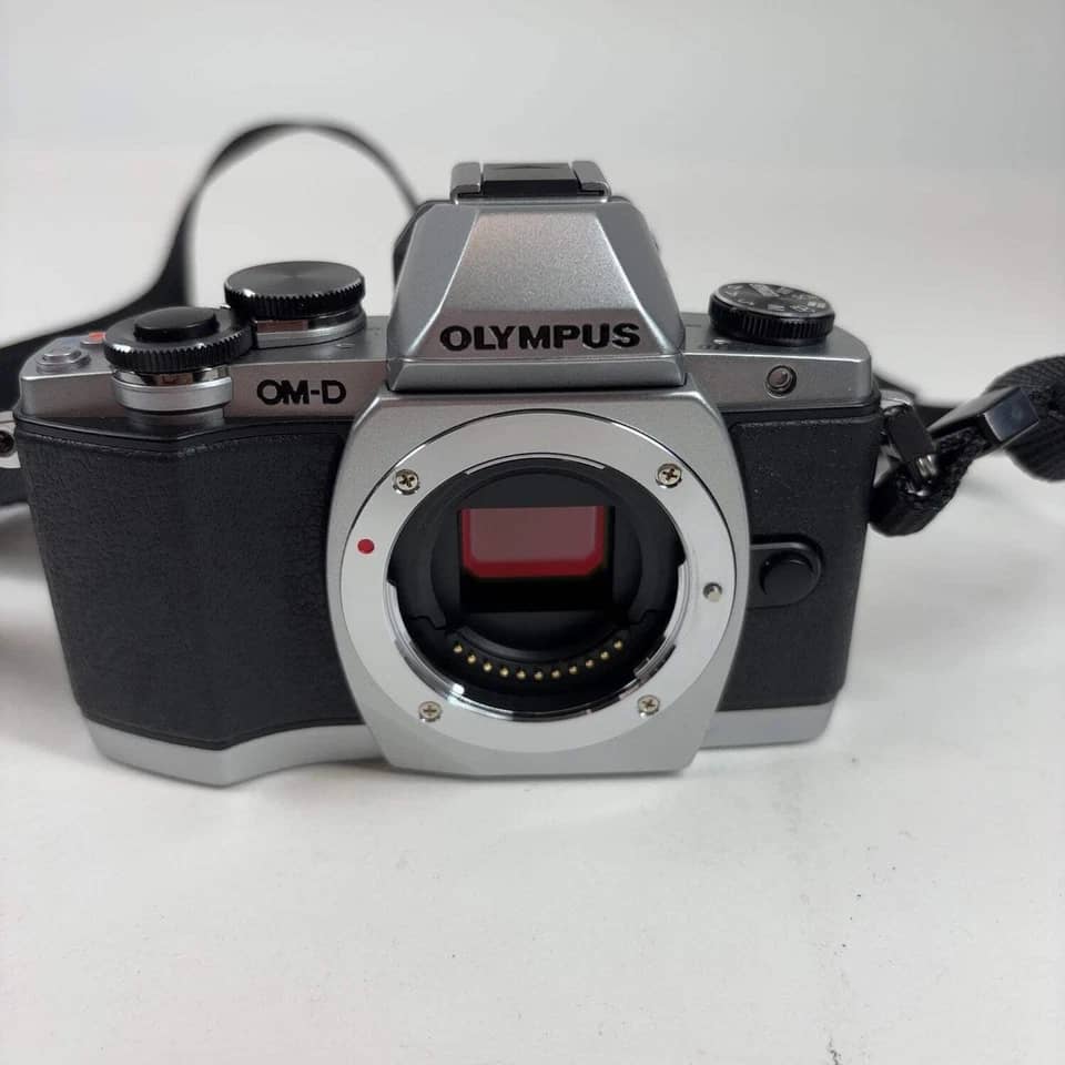 OM SYSTEM OM-D E-M10 Digital Cameras Silver New w/ 14-42mm Kit