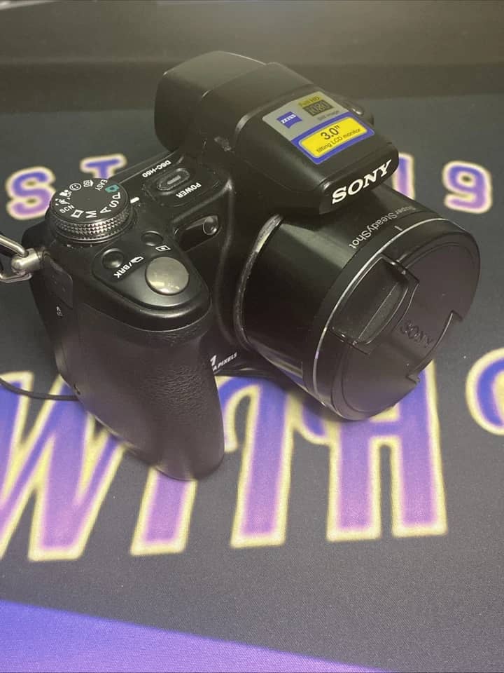 Sony Cyber-shot Dsc-H50 Digital Cameras Black Used - Good Body Only