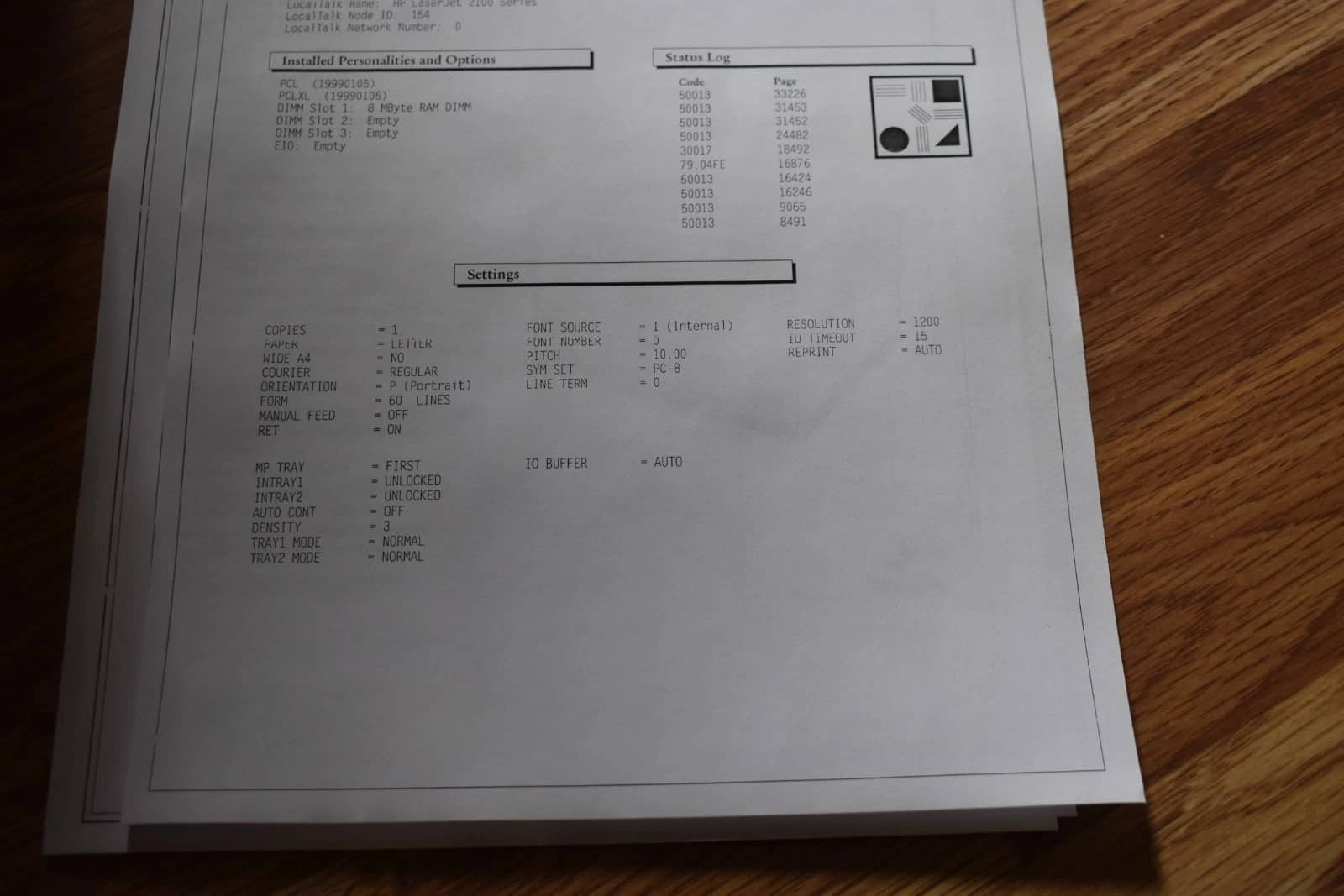 HP 2100 Printers New