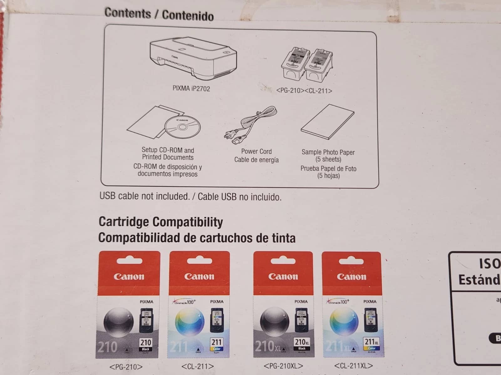 Canon IP2702 Printers New