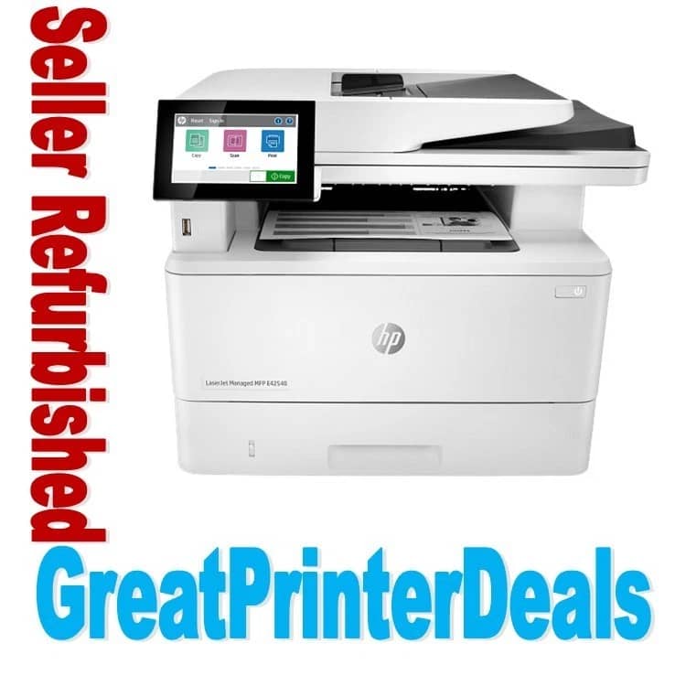 HP LaserJet E42540 Printers Used - Good