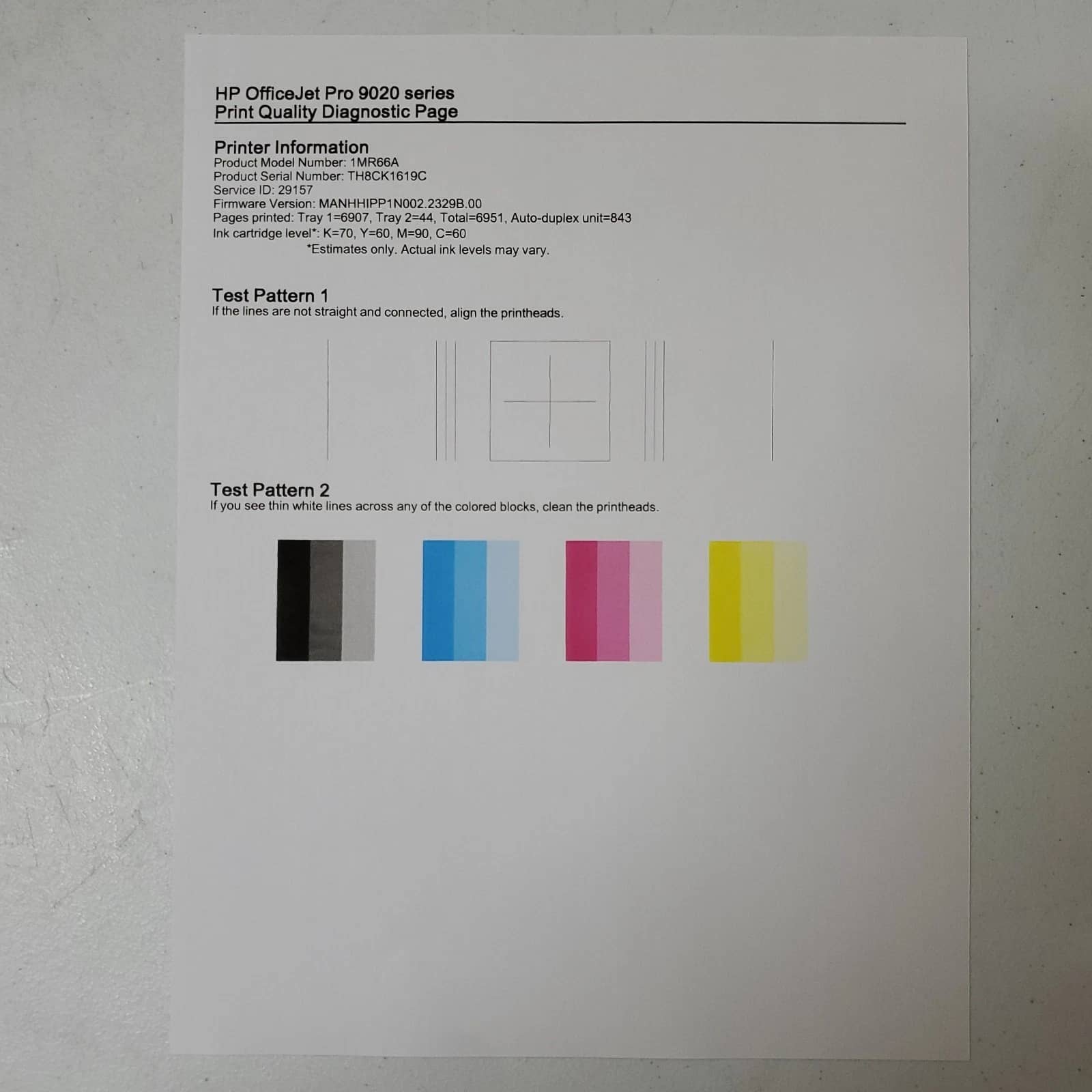 HP Officejet Pro 9025 Printers Used - Good