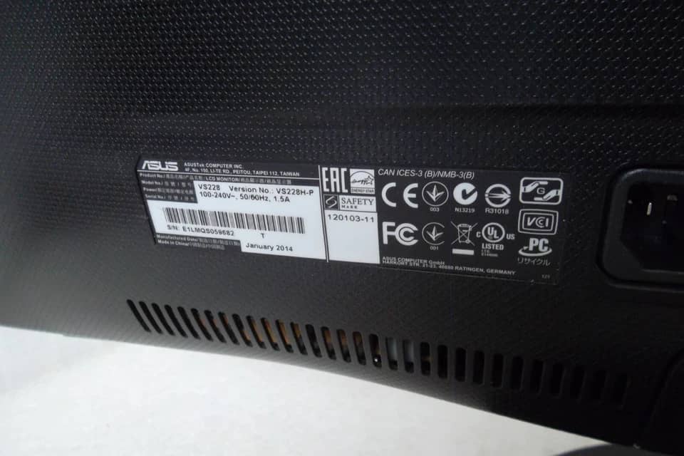 ASUS VS228 Monitors